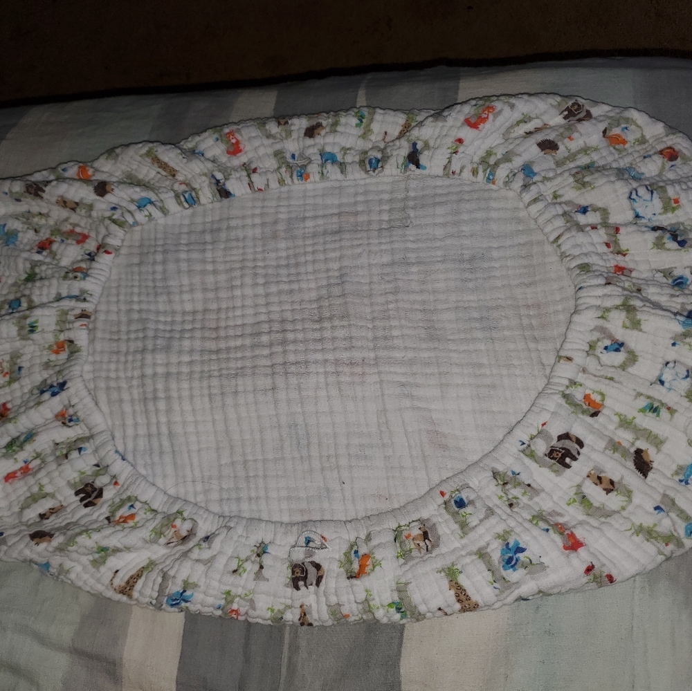 Woodland Alphabet Changing Pad Cover